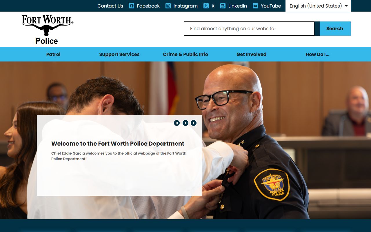 Fort Worth Police Department 24 hour booking records
